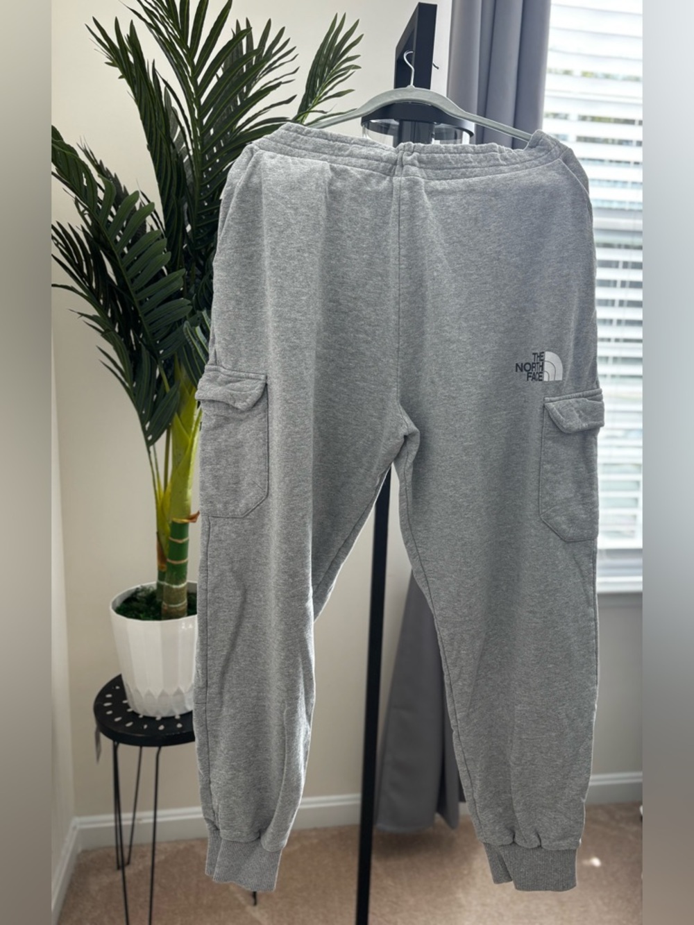 The North Face Light Gray Sweat Pants